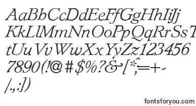 L890RomanItalic font – Fonts Starting With L