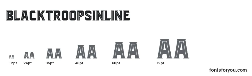 BlacktroopsInline Font Sizes