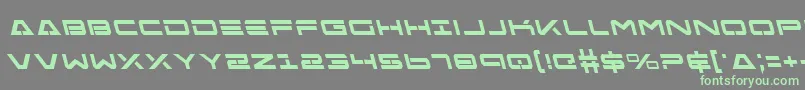 En savoir plus sur la police FreeAgentBoldLeftalic Police FreeAgentBoldLeftalic – polices vertes sur fond gris