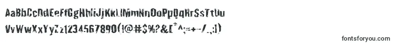 Quarrystone-fontti – rikkinäiset fontit