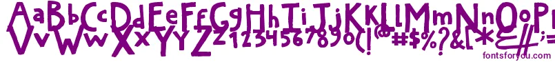 ArtyardThick Font – Purple Fonts