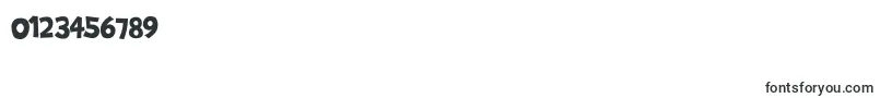 BradyBunch Font – Fonts for Numbers and Digits