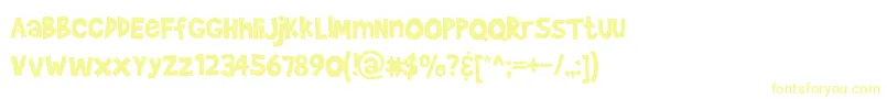 BradyBunch Font – Yellow Fonts