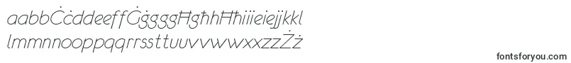 Eurof36-Schriftart – maltesische Schriften