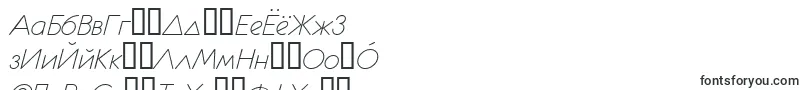 フォントEurof36 – バシキール文字