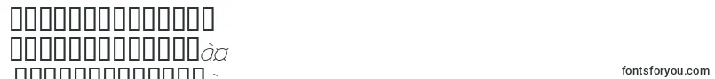 Eurof36-Schriftart – nepalesische Schriften