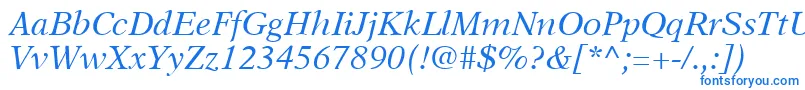 A831RomanItalic Font – Blue Fonts