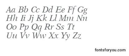 Review of the A831RomanItalic Font