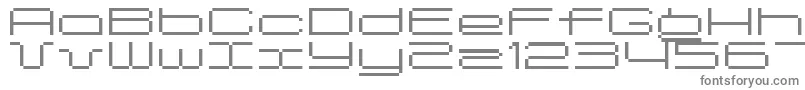 Spreadbita10 Font – Gray Fonts on White Background