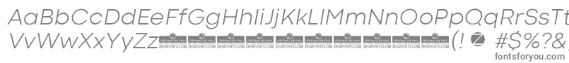 CodecColdLightItalicTrial-Schriftart – Graue Schriften auf weißem Hintergrund