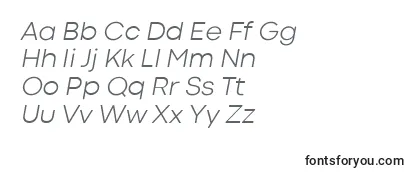 CodecColdLightItalicTrial Font