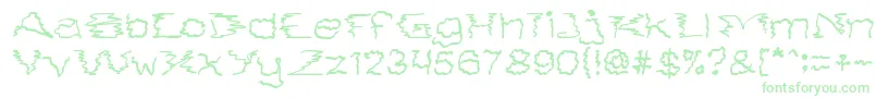 SmokeOnTheWater-fontti – vihreät fontit