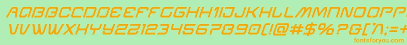 More about Miraclemercurysemiboldital Font Miraclemercurysemiboldital Font – Orange Fonts on Green Background