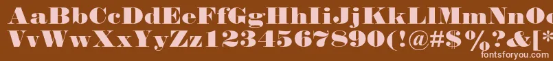 More about Falstaffmtstd Font Falstaffmtstd Font – Pink Fonts on Brown Background