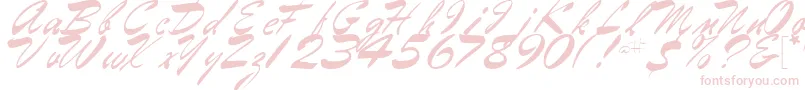 More about GilRegular Font GilRegular Font – Pink Fonts on White Background
