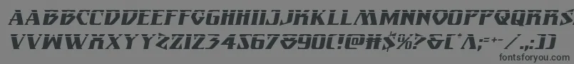 fuente Eternalknightlaserital – Fuentes Negras Sobre Fondo Gris