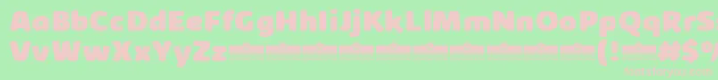 Подробнее о шрифте KabrioAbarthHeavyTrial Шрифт KabrioAbarthHeavyTrial – розовые шрифты на зелёном фоне