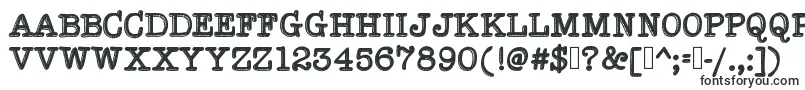 Шрифт HypersoberFontByIntestinoGrueso – шрифты, начинающиеся на H