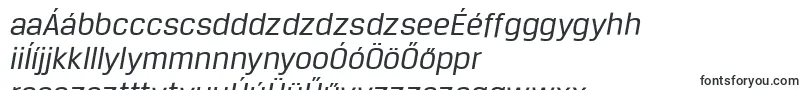 Шрифт BreuertextItalic – венгерские шрифты