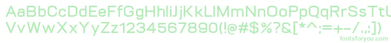 VitroDemibold Font – Green Fonts