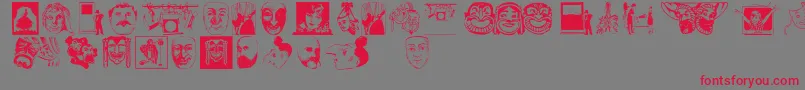 Más sobre la fuente Dramaandco fuente Dramaandco – Fuentes Rojas Sobre Fondo Gris