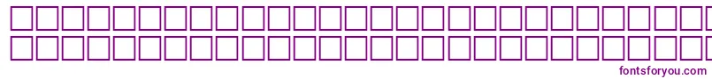 Шрифт QuiveritalRegular – фиолетовые шрифты на белом фоне
