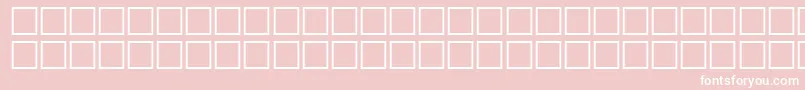 QuiveritalRegular Font – White Fonts on Pink Background