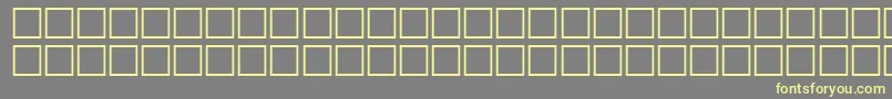 QuiveritalRegular Font – Yellow Fonts on Gray Background