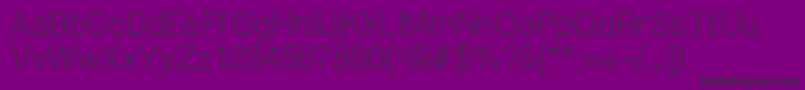 Mixstitch Font – Black Fonts on Purple Background