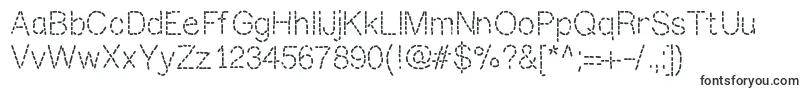 Mixstitch-fontti – Fontit Adobe Readerille