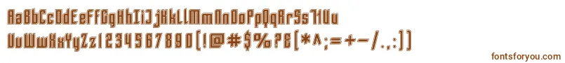 SfPiezolectricInline Font – Brown Fonts