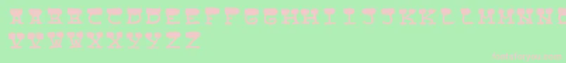 More about StreetCowboysRegular Font StreetCowboysRegular Font – Pink Fonts on Green Background