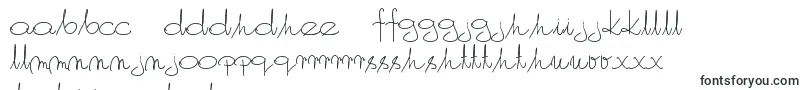 MyOwnScript-Schriftart – nyanja Schriften