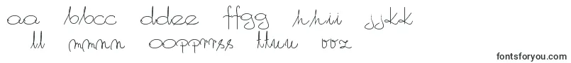 Saiba mais sobre a fonte MyOwnScript Fonte MyOwnScript – fontes letãs