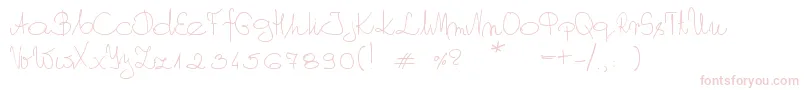More about MyOwnScript Font MyOwnScript Font – Pink Fonts