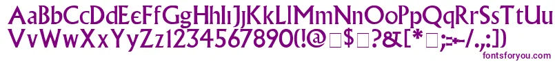 VillagePlain-fontti – violetit fontit