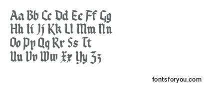 Kleinsbrokengotik Font