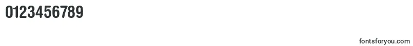 HelveticaroundedltstdBdcn Font – Fonts for Numbers and Digits