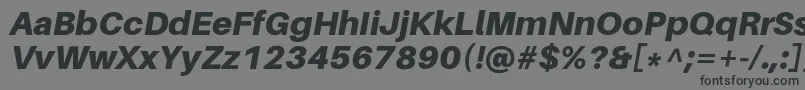 Подробнее о шрифте AileronBlackitalic Шрифт AileronBlackitalic – чёрные шрифты на сером фоне