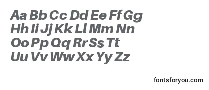 AileronBlackitalic Font