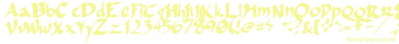 fuente Fsoincom – Fuentes Amarillas Sobre Fondo Blanco