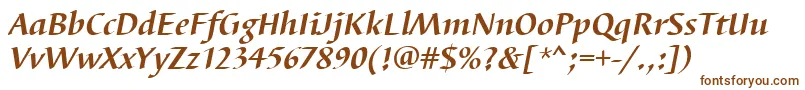 BarbedortBoldItalic Font – Brown Fonts