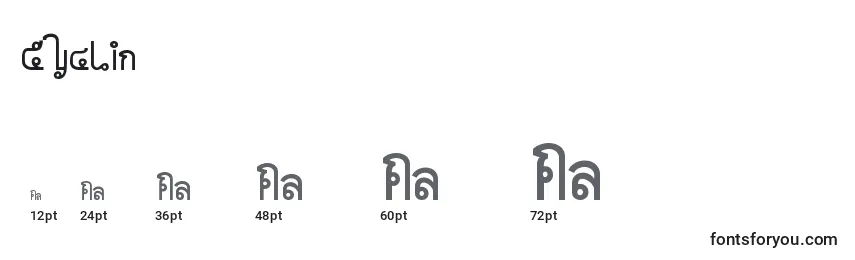 Cyclin Font Sizes