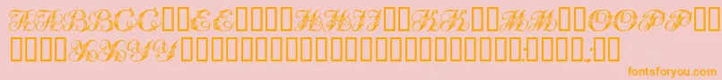 Más sobre la fuente Tchekhonin2 fuente Tchekhonin2 – Fuentes Naranjas Sobre Fondo Rosa
