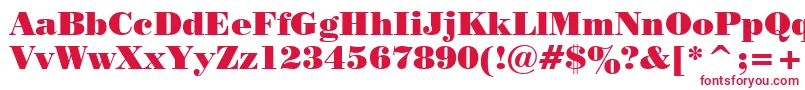 Tt0129c-Schriftart – Rote Schriften auf weißem Hintergrund
