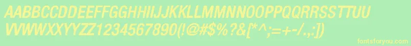 Подробнее о шрифте KelpoticoItalic Шрифт KelpoticoItalic – жёлтые шрифты на зелёном фоне