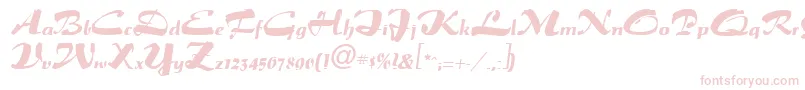 More about PaprikaRegular Font PaprikaRegular Font – Pink Fonts on White Background