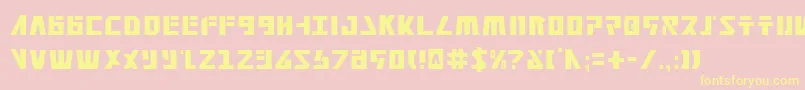 Falconv2c Font – Yellow Fonts on Pink Background