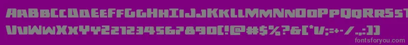Шрифт Darkalliance – серые шрифты на фиолетовом фоне