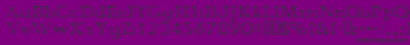 CrystalPalace Font – Black Fonts on Purple Background